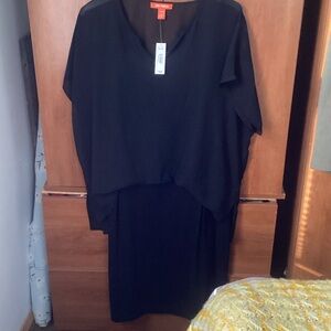 Joe Fresh Elegant Black Asymmetrical Dress